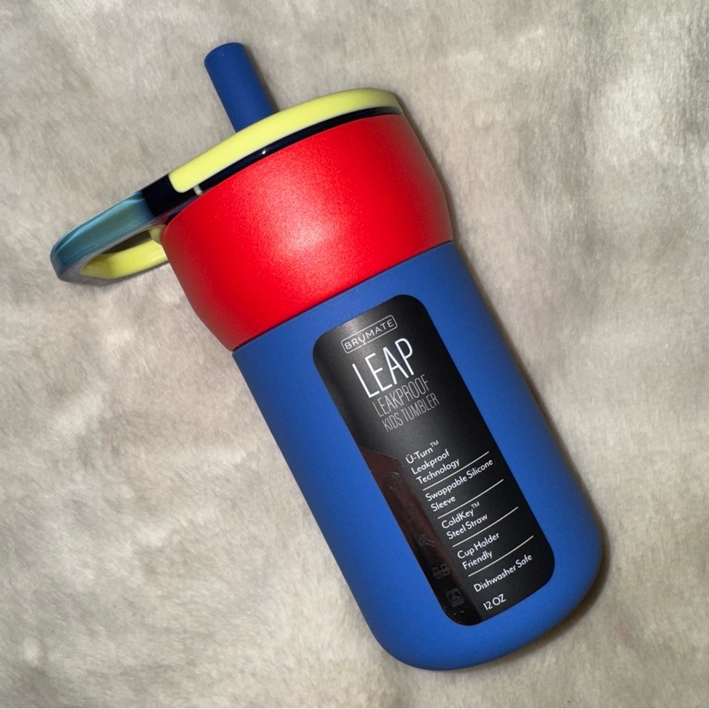 NEW! BRUMATE Supernova LEAP Leakproof Locking Lid Kids Cup 12oz NEW IN BOX - Picture 5 of 16